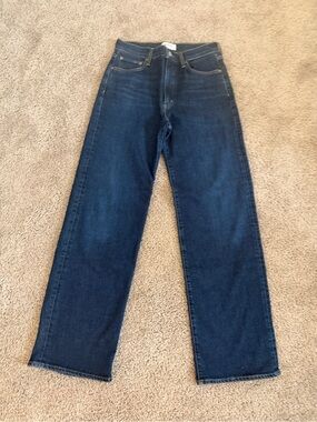 Agolde Ac Wide Leg Dark Wash Jeans